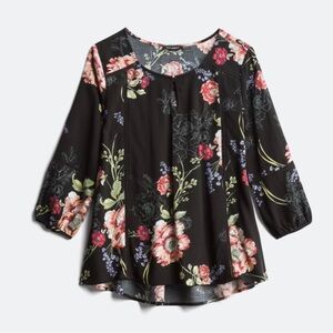 Blu Pepper Eallison Crochet Detail Top – XS ✨